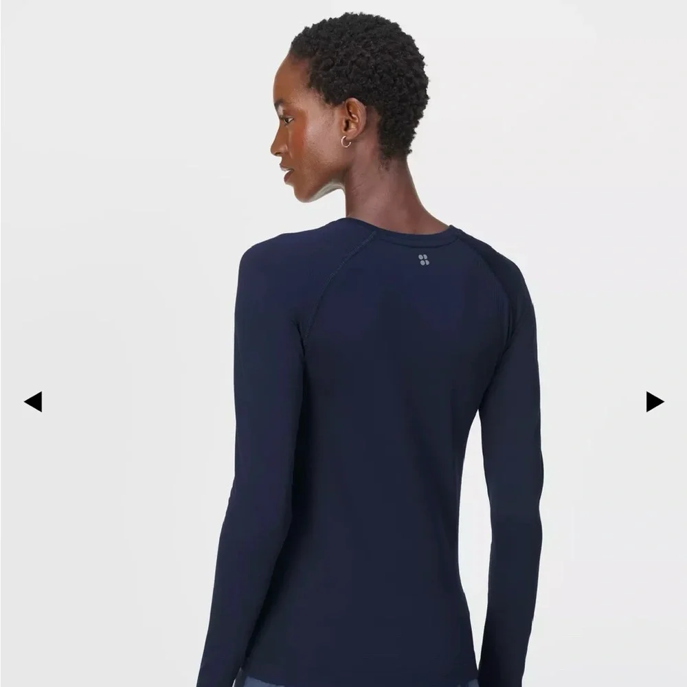 Sweaty Betty Dark Blue Long Sleeve Top
